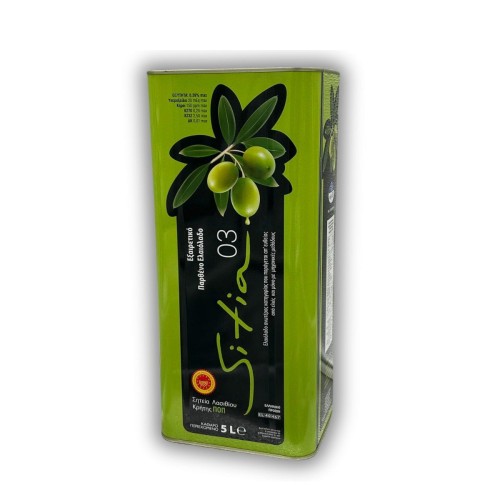 Terra Zakros oliwa extra virgin PDO Sitia 5L