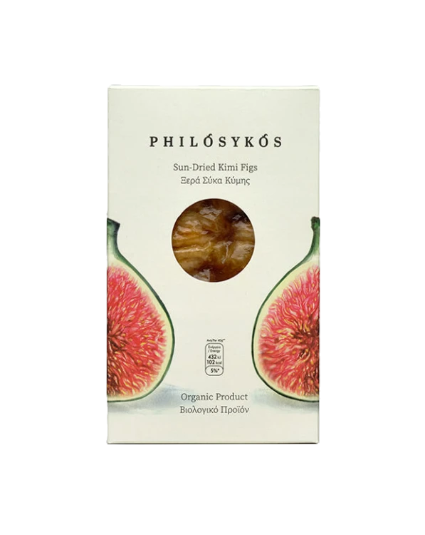 Philosykos Figi Kymi z Evia suszone na słońcu 470g BIO