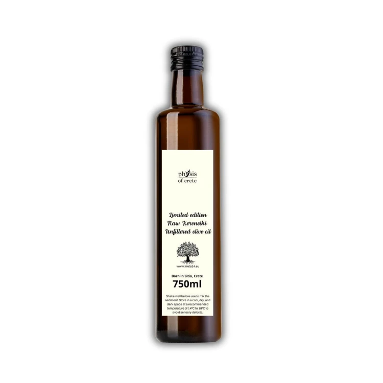 Physis of Crete oliwa extra virgin niefiltrowana RAW 750ml BIO