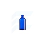 Emcor butelka szklana 30ml niebieska z nakrętką