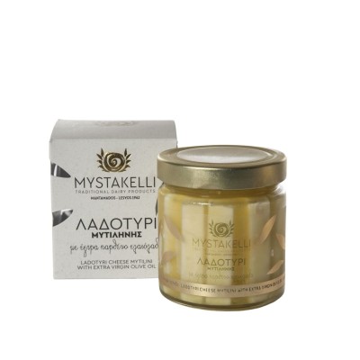 Mystakelli Ser Ladotyri w oliwie extra virgin P.D.O. Mytilini Lesvos 410ml/250g sera BOX BB. 11.2026