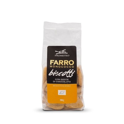 Prometeo: Ciasteczka z pszenicy samopszy (einkorn) 250g BIO