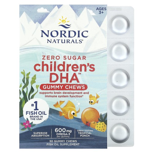 Nordic Naturals Children's DHA Gummies 600mg 30 żelków