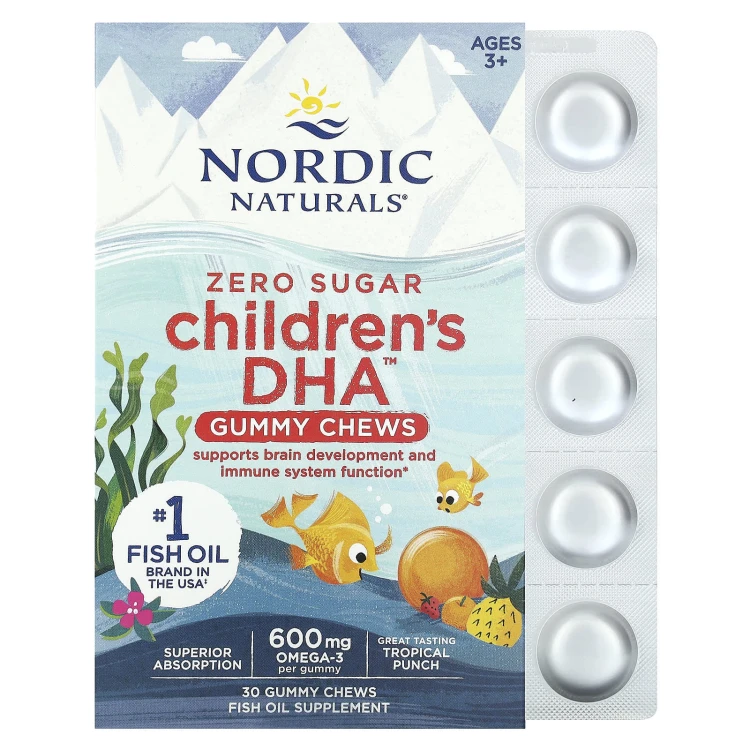 Nordic Naturals Children's DHA Gummies 600mg 30 żelków