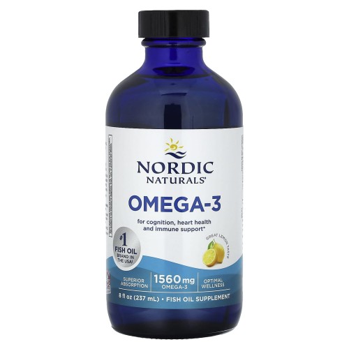 Nordic Naturals Omega-3 1560 mg cytryna 237 ml