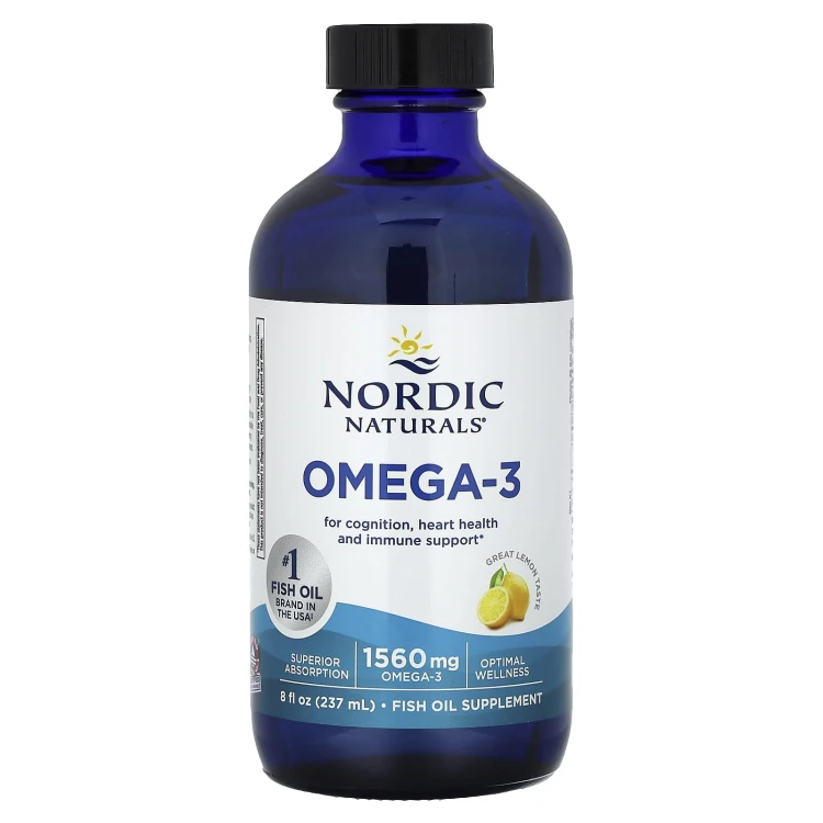Nordic Naturals Omega-3 1560 mg cytryna 237 ml