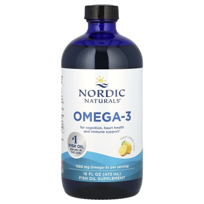 Nordic Naturals Omega-3 1560 mg cytryna 473 ml