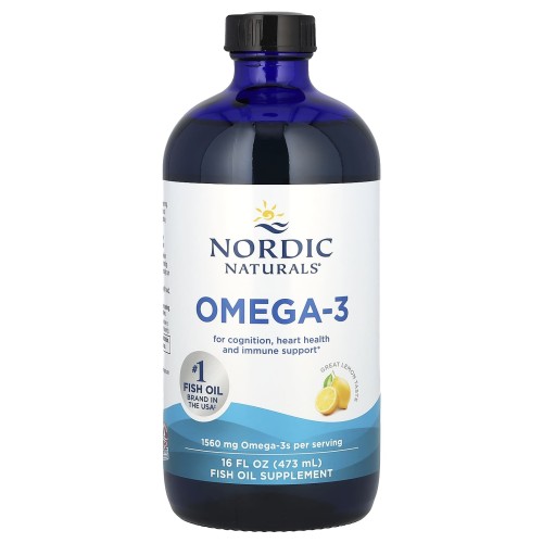 Nordic Naturals Omega-3 1560 mg cytryna 473 ml