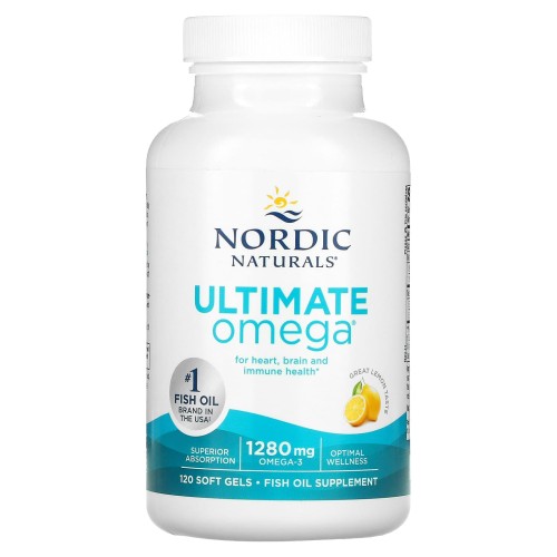 Nordic Naturals Ultimate Omega 1280 mg cytryna 120 kapsułek – zdjęcie 3