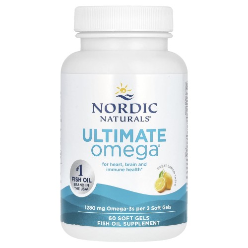Nordic Naturals Ultimate Omega 1280 mg cytryna 60 kapsułek