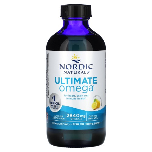 Nordic Naturals Ultimate Omega 2840 mg Cytryna 237 ml