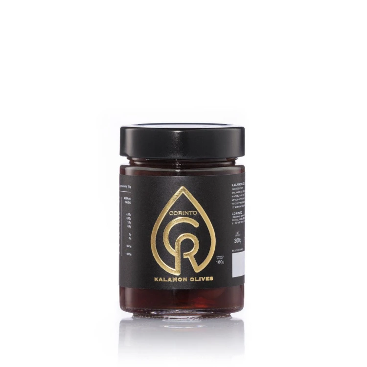 Corinto oliwki Kalamon premium niedrylowane 180g