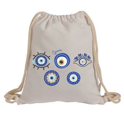 Kedima Plecak z troczkami 35×40 cm jasny