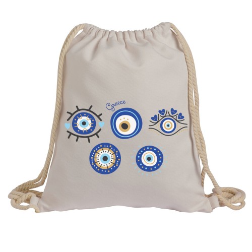 Kedima Plecak z troczkami 35×40 cm jasny