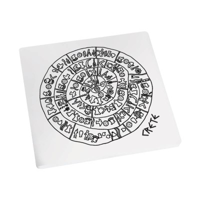 Kedima Magnes kwadratowy Dysk 7,5×7,5 cm