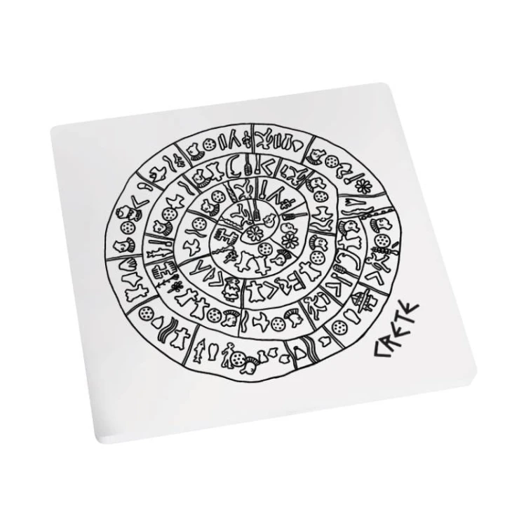 Kedima Magnes kwadratowy Dysk 7,5×7,5 cm
