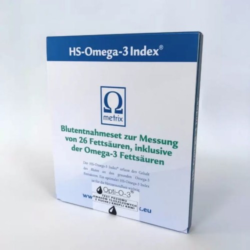 Igennus OPTI O-3 Test poziomu kwasów tłuszczowych w laboratorium Omegametrix GmbH Niemcy – zdjęcie 3