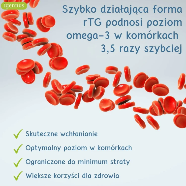Igennus Pharmepa COMPLETE Omega 3 EPA/DHA 1000 mg 60 kaps – zdjęcie 7