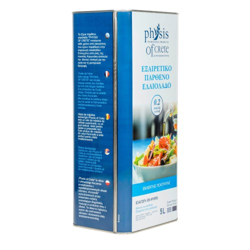 Physis of Crete oliwa extra virgin łagodna do sałatek 5l – zdjęcie 2