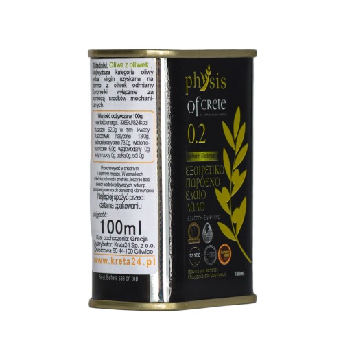 Physis of Crete oliwa extra virgin 0.2 100ml – zdjęcie 3