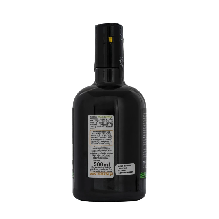 Physis of Crete oliwa extra virgin Korona premium 500ml BIO – zdjęcie 4