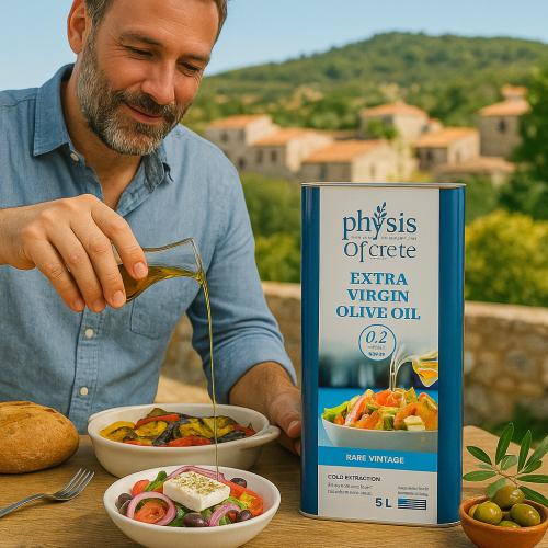 Physis of Crete oliwa extra virgin łagodna do sałatek 5l – zdjęcie 5