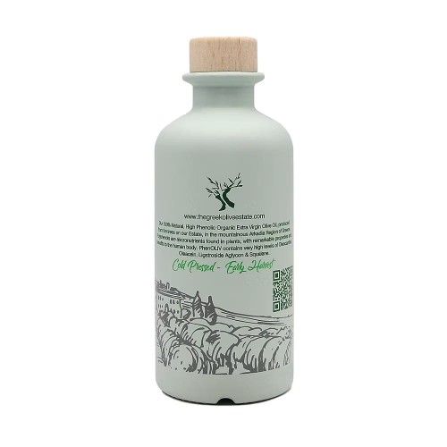 Greek Olive Estate PhenOLIV oliwa extra virgin phenolic 200ml BIO – zdjęcie 3