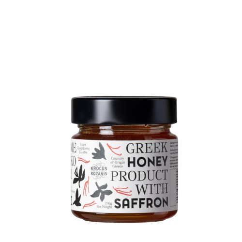 Krocus Kozanis miód grecki z szafranem 250g
