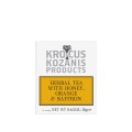 Krocus Kozanis herbata ziołowa z miodem, pomarańczą i szafranem (10 torebek) 18g