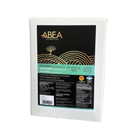 ABEA oliwa extra virgin Kolymvari Chania PDO bag-in-box 5L