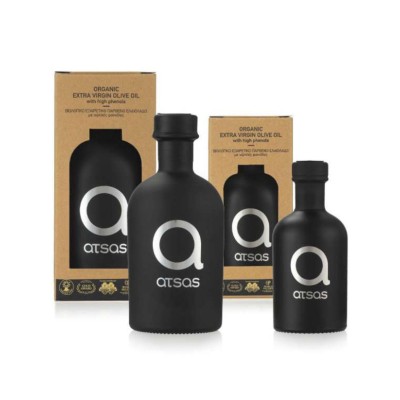 Atsas oliwa extra virgin Silver edition 100 ml BIO (NMR: Suma 2111mg/kg , Index D1 433 mg/kg)
