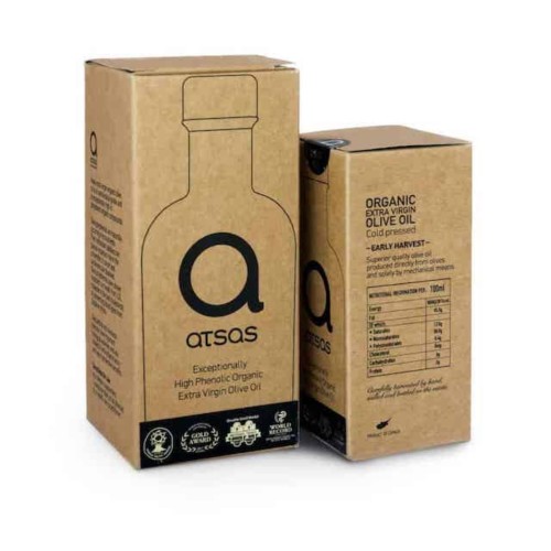 Atsas oliwa extra virgin Silver edition 100 ml BIO – zdjęcie 3