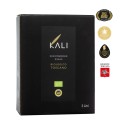 Kali Agri oliwa wczesnego zbioru extra virgin ultra premium Blend  Toscano PGI bag-in-box 3L BIO (NMR: Suma 831mg/kg , Index D1 530mg/kg)