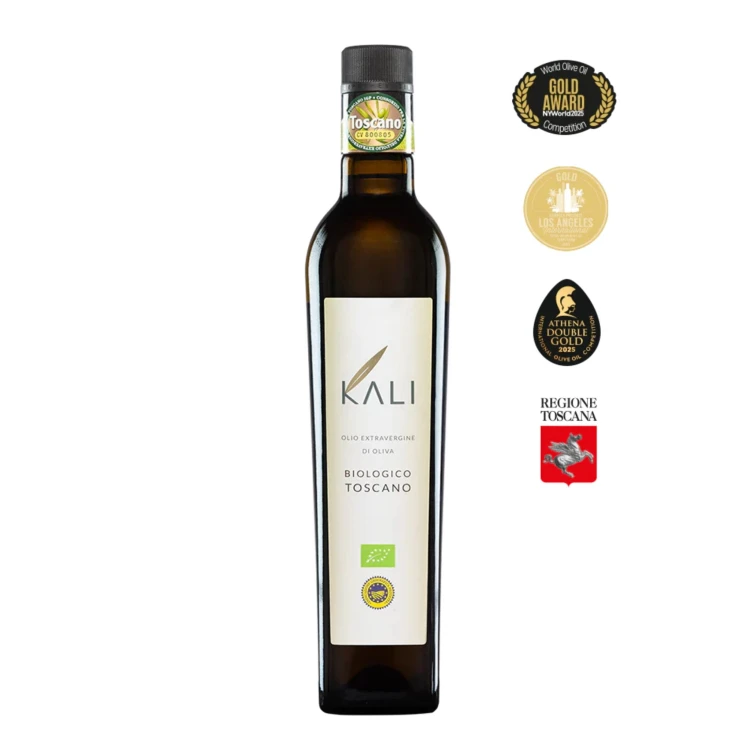 Kali Agri oliwa wczesnego zbioru extra virgin ultra premium Blend Toscano PGI 500ml BIO