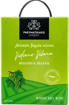 Pnevmatikakis wino białe wytrawne z Krety (Vidiano & Vilana) 3L