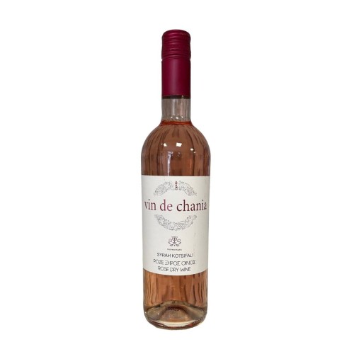 Pnevmatikakis wino różowe wytrawne z Krety Vin de Chania (Syrah&Kotsifali) 750ml