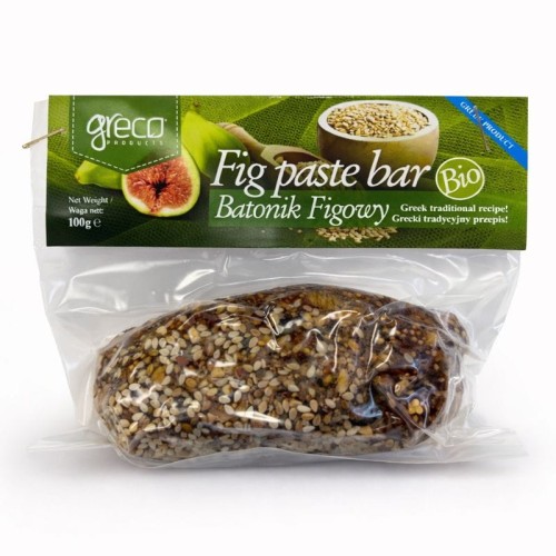 Greco batonik figowy 100g BIO