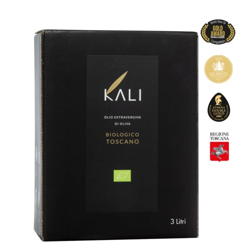 Kali Agri oliwa wczesnego zbioru extra virgin ultra premium Blend bag-in-box 3L BIO (bez certyfikatu PGI)