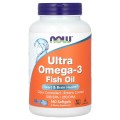 Now Foods Ultra Omega-3 500 mg EPA / 250 mg DHA 180 kapsułek