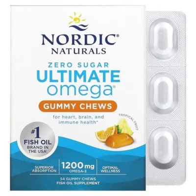 Nordic Naturals Ultimate Omega 1200 mg 54 żelki