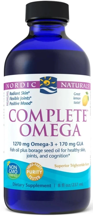Nordic Naturals Complete Omega 1270 mg cytryna 237 ml