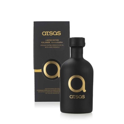 Atsas oliwa extra virgin Gold Blend limited edition 250ml BIO (NMR: Suma 2330 mg/kg , Index D1 2149 mg/kg)