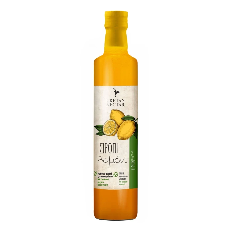Cretan Nectar Naturalny Koncentrat z cytryn bez konserwantów Chania , Kreta 500ml