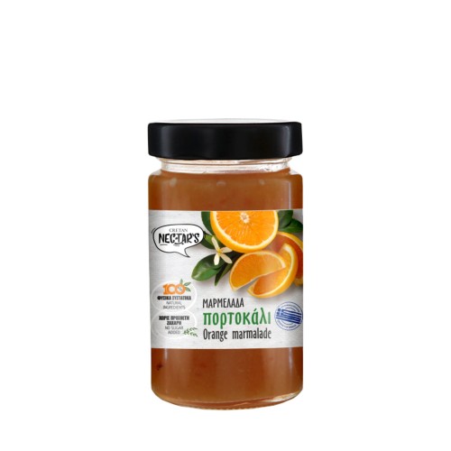 Cretan Nectar Marmolada z pomarańczy 82% bez cukru, bez konserwantów 330g