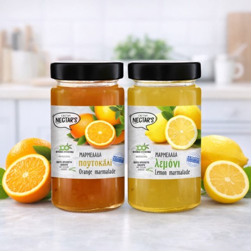Cretan Nectar Marmolada z cytryn 82% bez cukru, bez konserwantów 330g – zdjęcie 2