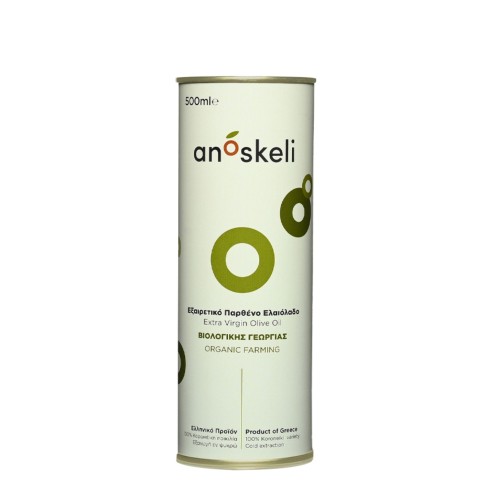 Anoskeli oliwa extra virgin P.D.O. Kolymvari (puszka) 500ml BIO