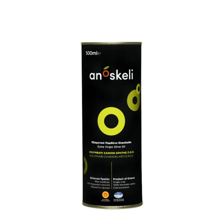Anoskeli oliwa extra virgin P.D.O. Kolymvari (puszka) 500ml