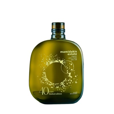 Anoskeli oliwa extra virgin Mamidakis Estate P.D.O. Kolymvari Premium 40Y Anniversary 500ml BIO