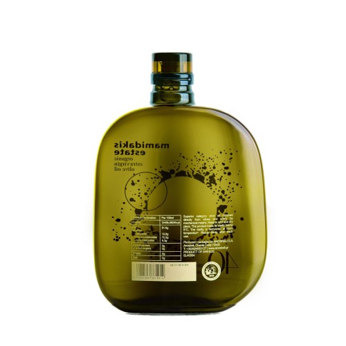 Anoskeli oliwa extra virgin Mamidakis Estate P.D.O. Kolymvari Premium 40Y Anniversary 500ml BIO – zdjęcie 2