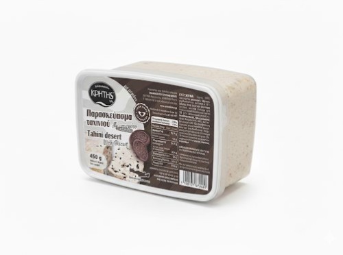 Cretan Halva deser (tahini) z herbatnikami 450g